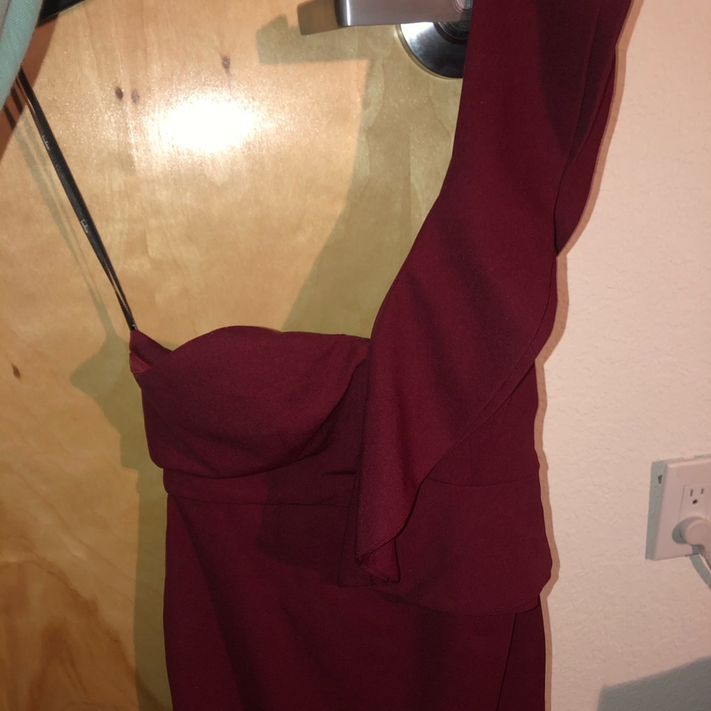 Maroon dress